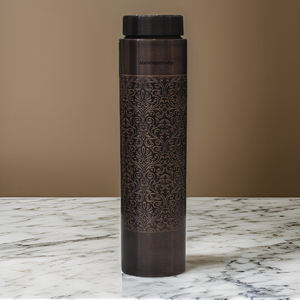 Supérieure meilleure qualité Vintage nouveauté gravure conception pur cuivre cylindre forme au bureau maison mariage cadeaux retour cadeaux - Product Image 1