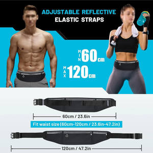 Cinturón Deportivo Ajustable, Ligero, Impermeable y Transpirable de Poliéster/Nailon, Soporte Profesional para Correr - Product Image 5