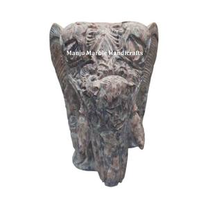 Empresa de fabricación india de nivel superior en escultura de animal tallada en esteatita con calidad natural para la decoración del hogar y del hotel - Product Image 6