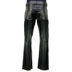 กางเกงหนังผู้ชายระบายอากาศได้ดีกางเกงหนังฟอกพรีเมี่ยม - Product Image 5