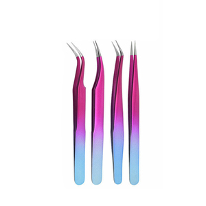 Esenciales de pestañas de alta calidad con logotipo personalizado Extensiones de precisión Pinzas Accesorio de belleza Pinzas para pestañas - Product Image 1