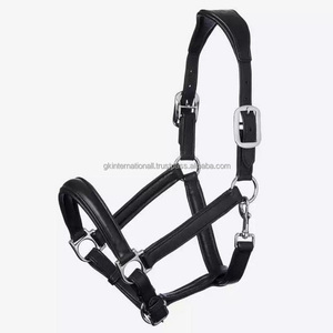 Equipo de equitación con soporte de latón o níquel, equipo fuerte y cómodo, negro o marrón, suave, acolchado, Anatomic, caballo, cuello halter - Product Image 2