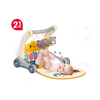 Nouveau trotteur et tapis d'éveil 2-en-1 avec piano, jouet d'éveil Happy Baby pour bébés de 0 à 3 ans - Vente en gros 2026