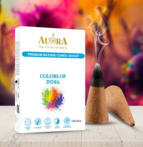 Conos de incienso natural Premium Indian de larga duración 100 + Fragancias disponibles a precio de fábrica con logotipo de diseño personalizado - Product Image 3