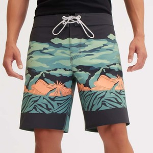Shorts de plage d'été en nylon à taille élastique, design tendance, shorts de sport d'été personnalisés pour hommes, prix avantageux - Product Image 4