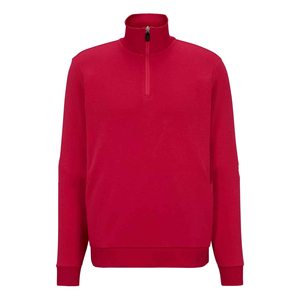 Sudaderas con cremallera de un cuarto para hombre de alta calidad, sudaderas térmicas con forro polar ligero, suéteres de golf para climas A - Product Image 1