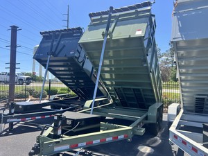 Panther Cargo 7X14X4 TA Dump Trailer Gear-Core Components avec moteur Haute sécurité Garantie 3 ans - Product Image 4