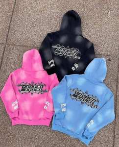 เสื้อมีฮู้ดและกางเกงวอร์มแบบมีซิปเต็มหน้าชุดวอร์มปักตามสั่งใช้ได้ทั้งชายหญิงและชายเสื้อฮู้ดสำหรับวิ่งจ๊อกกิ้ง - Product Image 3