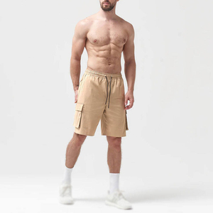 Men's Customized Eco-Friendly Workwear Casual Cargo <b>Shorts</b> Breathable Lightweight Drawstring <b>Waist</b> Tie Dye 4 Pockets - Product Image 3