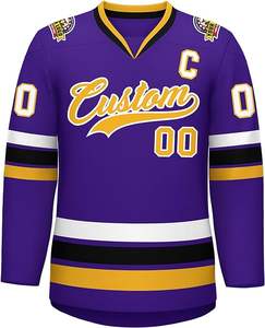 Maillot et chaussette de gardien de but hockey sur glace à sublimation personnalisée - Product Image 1