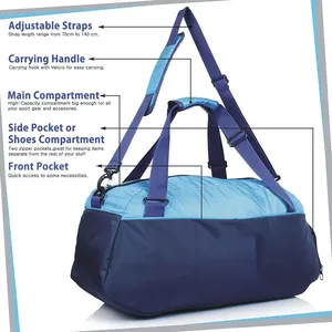 Multifuncional impermeable gimnasio deportes hecho a medida deportes gimnasio bolsa hombro gimnasio Fitness bolsa - Product Image 4