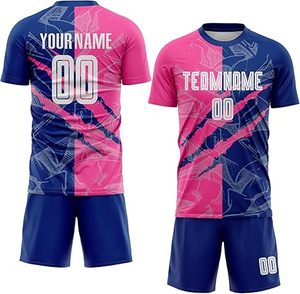 ชุดเสื้อฟุตบอลสำหรับผู้ชายชุดฝึกแบบทีมชุดเล่นฟุตบอลออกแบบได้ตามต้องการ - Product Image 1