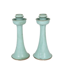 New Arrival Royal Ceramic Candle Holder for Luxury Home Decoration for Centerpiece <b>Table</b> Customized Size Shape Colour - Product Image 4
