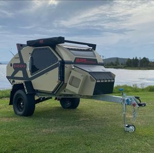 2024 Teardrop Caravan Quality Mini <b>Trailer</b>. - Product Image 4