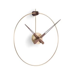 Horloge murale en métal nordique créative pour salon chambre à coucher mode atmosphérique horloge murale décorative fer aiguille affichage abstrait - Product Image 6