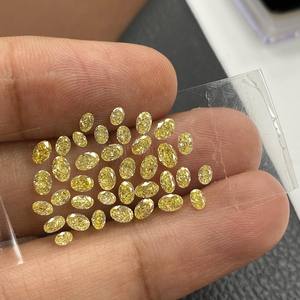 ในห้องปฏิบัติการการปลูกเพชร CVD เพชรสีแฟนซีผสมที่ผิดปกติเพชร VVS เกรดอัญมณีจริยธรรมได้รับการรับรอง IGI เครื่องประดับที่ดีอินเดีย - Product Image 4