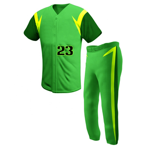 ชุดกีฬาชุดเบสบอลกางเกงมีกระดุมปักลายชุดเบสบอลและซอฟต์บอล - Product Image 4