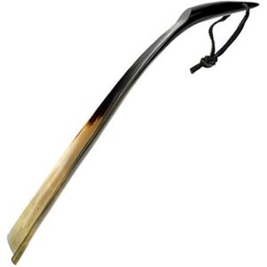 Chausse-pied en corne de buffle naturel écologique classique fabriqué à la main avec logo personnalisé unisexe prix de gros - Product Image 1