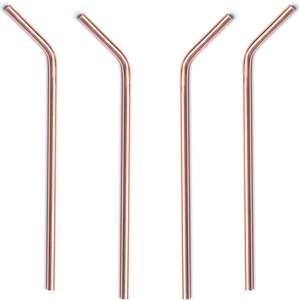 หลอดทองแดงงอได้พร้อมแปรงทำความสะอาดทำจากโลหะเป็นมิตรต่อสิ่งแวดล้อมสไตล์หรูหรา - Product Image 3