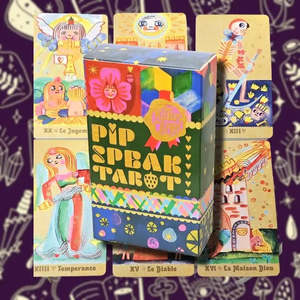 Pipspeak France Tarot Decks Cartes divinatoires traditionnelles françaises pour la divination et la spiritualité - Product Image 2