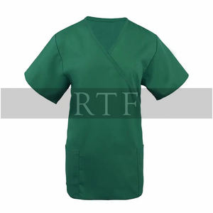 Fabrication en gros de gommages médicaux féminins respirants Spandex uniforme d'infirmière pour utilisation hospitalière Caractéristique de chaleur - Product Image 6