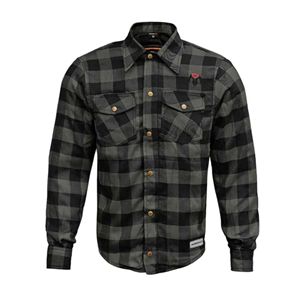 Chemise de protection pour moto/moto de qualité supérieure entièrement doublée/chemise blindée avec protecteurs amovibles approuvés CE - Product Image 1