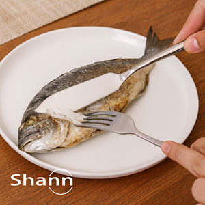 Cucharas para Pescado de Acero Inoxidable de 21 x 2.2 cm, Utensilios para Mariscos - Product Image 4