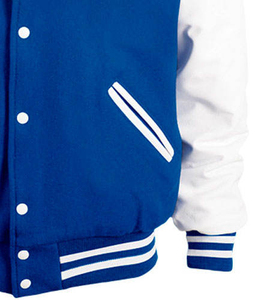 Promotion - Veste universitaire pour homme avec logo brodé personnalisé de haute qualité, tissu en laine, couleurs personnalisées, hiver 2022 - Product Image 3