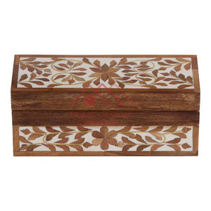 Caja de Joyería de Madera Hecha a Mano Más Vendida, Caja de Almacenamiento de Madera Tallada a Mano - Product Image 6