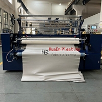 Machine à plisser 3000 mm Changzhou HuaEn New Steel pour usage domestique, pour Hijabs, Abayas, Foulards, Kaftans, Étoles, Makhnas, Châles, Écharpes, Garde-cœurs, Garantie 1 an