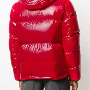 Chaqueta acolchada de lona bordada para hombre, nueva moda, personalizada, con cremallera, manga larga, secado rápido, transpirable, Invierno - Product Image 4