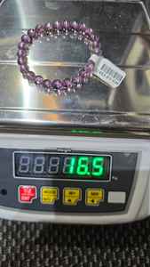 Pulsera de ametrino de calidad superestrella natural de la mejor calidad, caja de regalo de 6mm a 12mm - Product Image 3