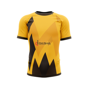 Camiseta de fútbol para hombre con servicios OEM, diseño de logotipo de sublimación personalizado, uniforme de poliéster para adultos, ropa de fútbol de estilo establecido - Product Image 1