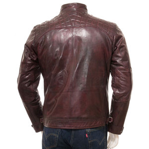 Top Trending Winter Warm OEM Design Slim Fit Chaqueta de cuero para hombre Moda transpirable para hombres - Product Image 2