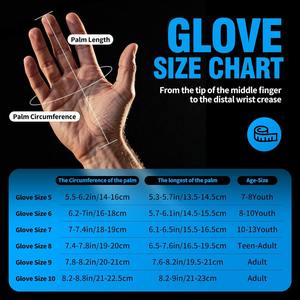 Gants de gardien de but de football professionnels au design tendance, de haute qualité, respirants, en latex imperméable, avec sangle de poignet réglable, logo personnalisé - Product Image 6