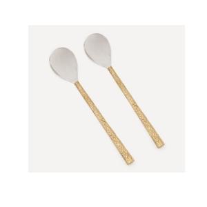 Juego de cubiertos de latón de la mejor calidad con mango de nácar para restaurante y bodas, juegos de cubiertos de fregona - Product Image 4