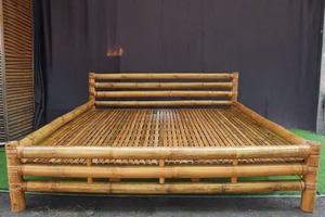 Cama de bambú tradicional al mejor precio, tamaño King para uso doméstico o grado de exportación de hoteles desde Vietnam - Product Image 3