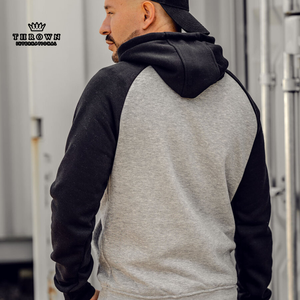 Sudadera con Capucha de Alta Calidad para Hombre, 100% Algodón, Ropa Casual de Invierno, Logotipo Personalizado Impreso, Tie-Dye, Forro Polar Sólido, Dobladillo Corto, Borde Crudo, Liso - Product Image 4