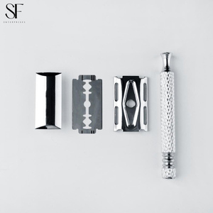 Safety <b>Razor</b> Daily <b>Men</b> Manual Vintage Shaving Blade <b>Razor</b> 1pcs Handle & 1pcs Double Edge Blade - Product Image 6