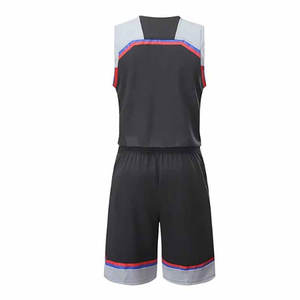 Uniforme de basket respirant, meilleur prix, uniforme de basket de bonne qualité, design professionnel abordable - Product Image 2