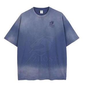 Camiseta de Alto Rendimiento Resistente a la Decoloración Solar, Algodón Grueso Premium, Ropa Urbana Informal para Uso Diario - Product Image 3