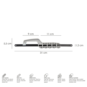Empunadura in Plastica con Lama da 300 mm. - Product Image 2