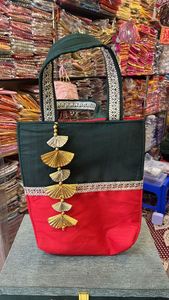 Bolso de mano elegante recién llegado con borla de Gota, bolso de mano para mujer para regalos de boda, bolsas de regalos de recuerdo Mehndi - Product Image 3