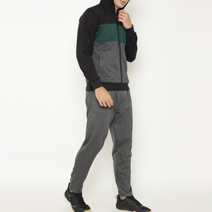 Ensemble de survêtements deux pièces vierges de grande taille 100% coton, écologiques, respirants et à séchage rapide pour l'hiver - Product Image 2