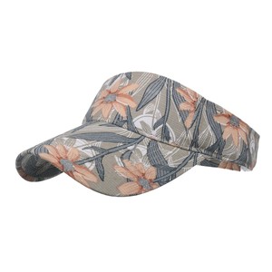 Imprimé Allover Design de mode visières de haute qualité casquettes chapeaux respirant motif de fleurs Baseball Tennis fantaisie élégant chapeaux - Product Image 1