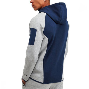 ชุดวอร์มผ้าฝ้าย/โพลีเอสเตอร์สำหรับผู้ชายชุดวอร์มผ้าคอตตอนสำหรับผู้ชายทำโลโก้ได้ตามสั่ง Made100 % - Product Image 5