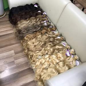 ผมต่อแบบตรงสีดำธรรมชาติเครื่องทำผมคนเวียดนาม - Product Image 3