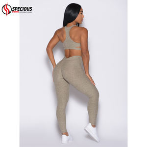 Leggings Sostenibles de Cintura Alta Elástica, Sólidos, con Estiramiento en Cuatro Direcciones, Transpirables, con Efecto Levanta Glúteos y 2 Bolsillos Laterales para Mujer - Product Image 5