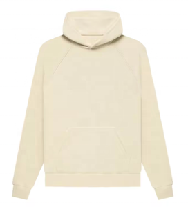 Bulk Manufacturer New Design Heavy Weight Plain No <b>String</b> Pure Cotton Pullover Men Hoodies - Product Image 2