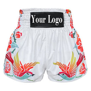 Wholesale Muay Thai Shorts Sublimation jiu jitsu <b>kimono</b> Wrestling Mma Wear Customize Boxing Training Shorts Muay Thai Shorts - Product Image 1